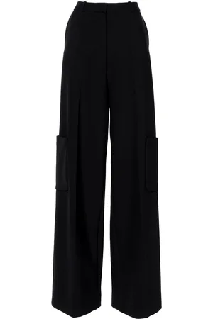 Viktor & Rolf Cargo-pockets wide-leg trousers