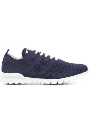 Kiton Logo-embroidered sneakers