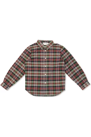 BONPOINT Checkered shirt