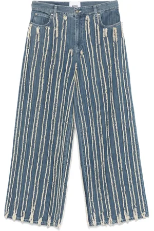 BONSAI Fringed jeans
