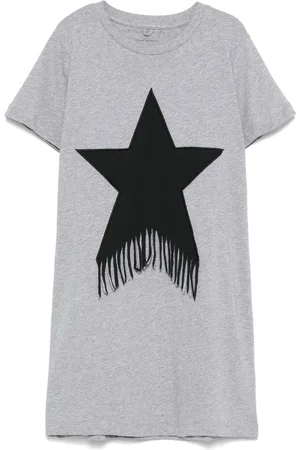 Stella McCartney Star-appliqué fringes dress