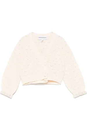 Emporio Armani Open-knit cardigan