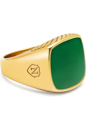 Nialaya Jade plated ring