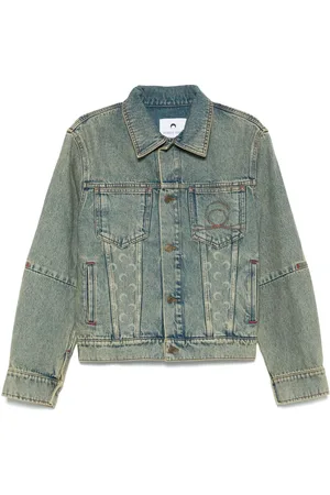 Marine Serre Moon Laser denim jacket