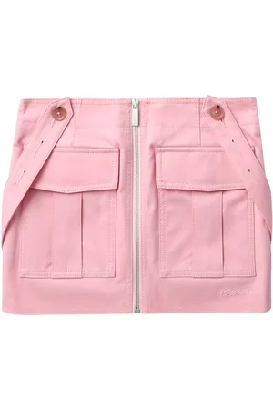OFF-WHITE Cargo mini skirt