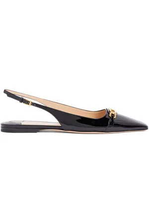 Tom Ford Whitney leather slingback ballerina shoes