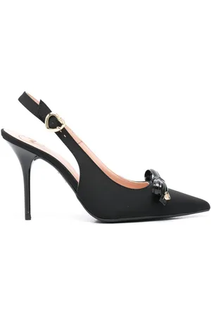 Moschino 95mm Sleek Bow pumps