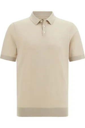 Boggi Milano Merino-wool polo shirt