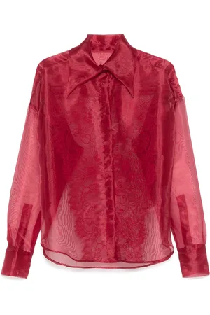 Atu Body Couture X Rue Ra lace-detailed shirt