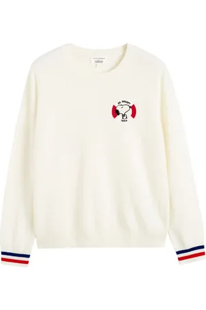 Chinti & Parker X Peanuts Snoopy-appliqué jumper