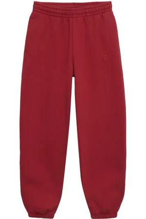 ANINE BING Logo-embroidered sweatpants