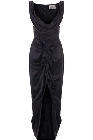 Vivienne Westwood Long Panther sleeveless dress