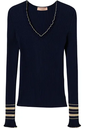 Twin-Set Ribbed-knit jumper