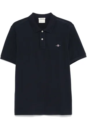 GANT Shield-motif short-sleeve polo shirt