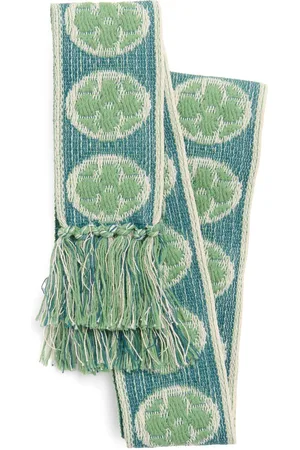 VALENTINO GARAVANI Floral-embroidered scarf