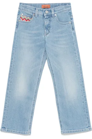 Missoni Logo-embroidered trousers