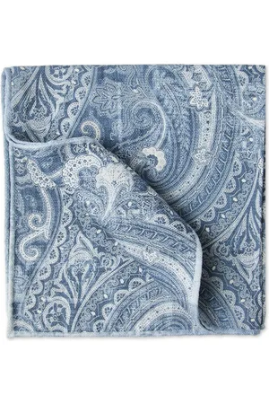 Brunello Cucinelli Double-face silk pocket square
