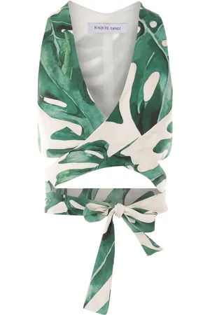 RAQUEL DINIZ Wraparound-style top