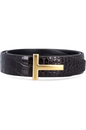 Tom Ford Embossed leather belt