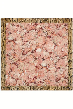 DRIES VAN NOTEN Floral-print silk scarf
