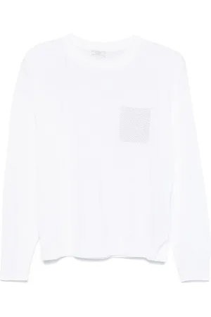 PESERICO SIGN Chain-link detailing sweater