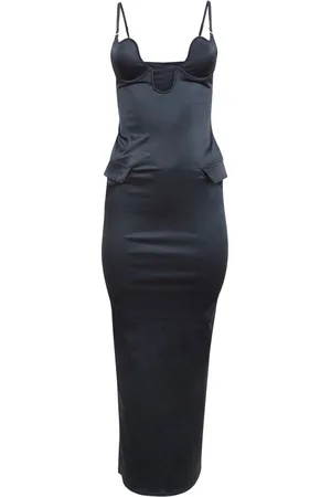 FLEUR DU MAL Seduce U-plunge dress