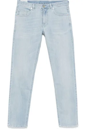 ELEVENTY Whiskering-effect jeans