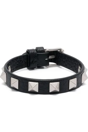 VALENTINO GARAVANI Rockstud leather bracelet