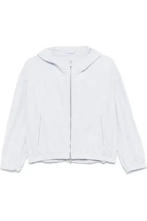 PESERICO SIGN Hooded bomber jacket