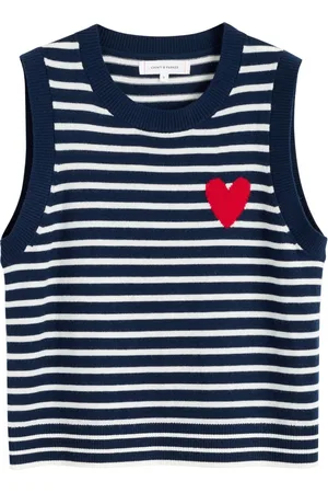 Chinti & Parker Heart Breton vest