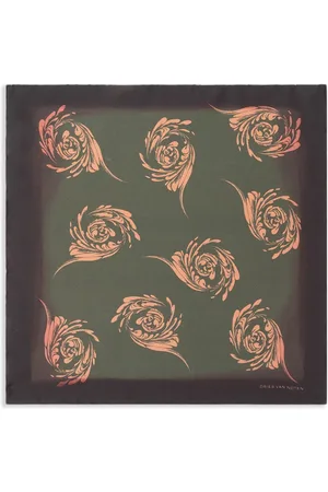 DRIES VAN NOTEN Silk pocket square