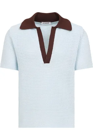 Jil Sander V-neck polo shirt