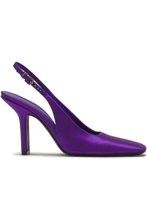 Lanvin Satin slingback pumps