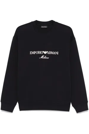 Emporio Armani Embroidered-logo sweatshirt