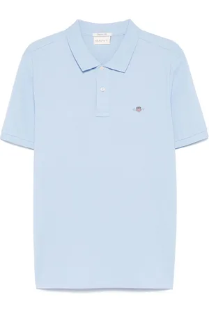 GANT Shield-motif short-sleeve polo shirt