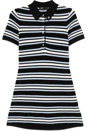 Maje Striped mini dress