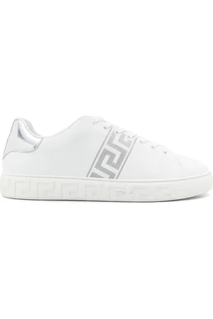 VERSACE Greca embroidered sneakers