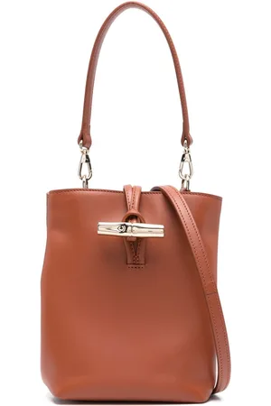 Longchamp Mini Le Roseau bucket bag