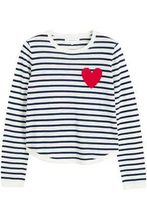Chinti & Parker Breton Heart sweater