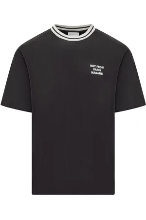 Drôle de Monsieur Slogan-print T-shirt