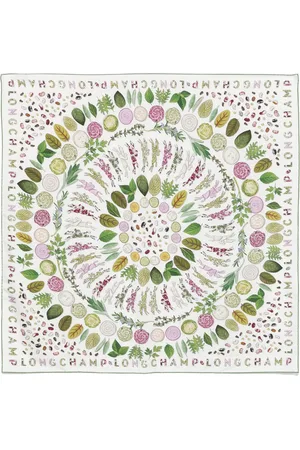 Longchamp Herbarium scarf