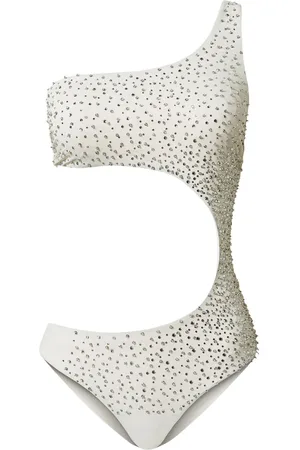 Twin-Set One-shoulder swimsuit