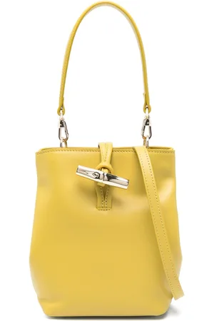 Longchamp Mini Le Roseau bucket bag