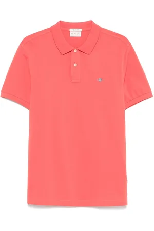 GANT Shield-motif short-sleeve polo shirt