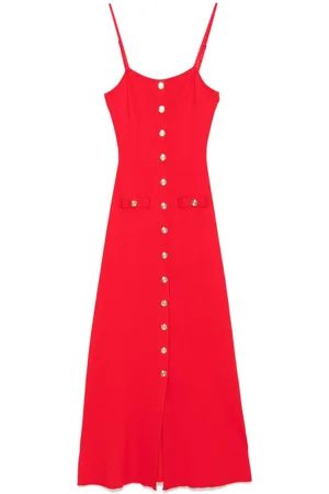 Maje Ribbed midi dress
