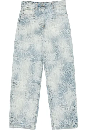 Palm Angels Palms jacquard jeans