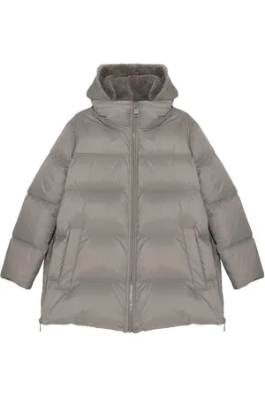 YVES SALOMON Hooded puffer jacket