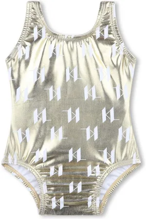 Karl Lagerfeld Monogram-print swimsuit