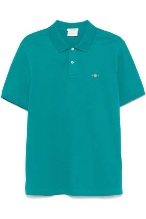 GANT Shield-motif short-sleeve polo shirt