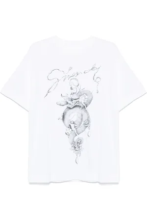 Givenchy Snake and chandelier-print T-shirt